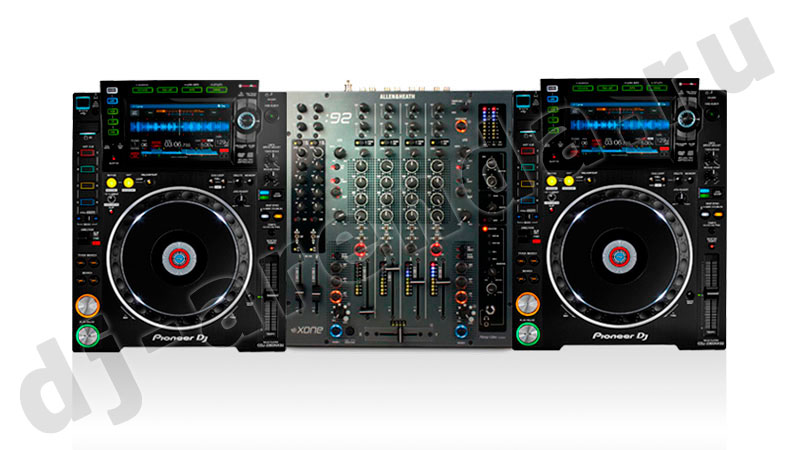 DJ Комплект Pioneer CDJ2000NXS2 & Allen&Heath xone92_аренда