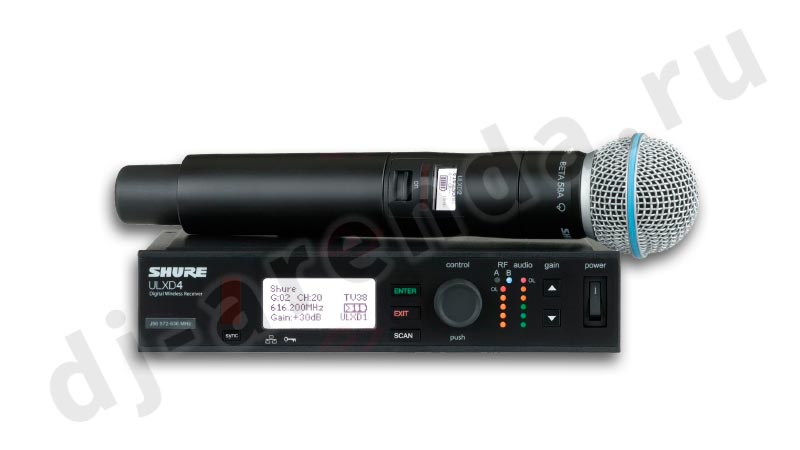 Аренда_радиомикрофона_Shure_ULXD